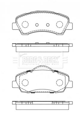 BORG & BECK Jarrupala, levyjarru BBP2442